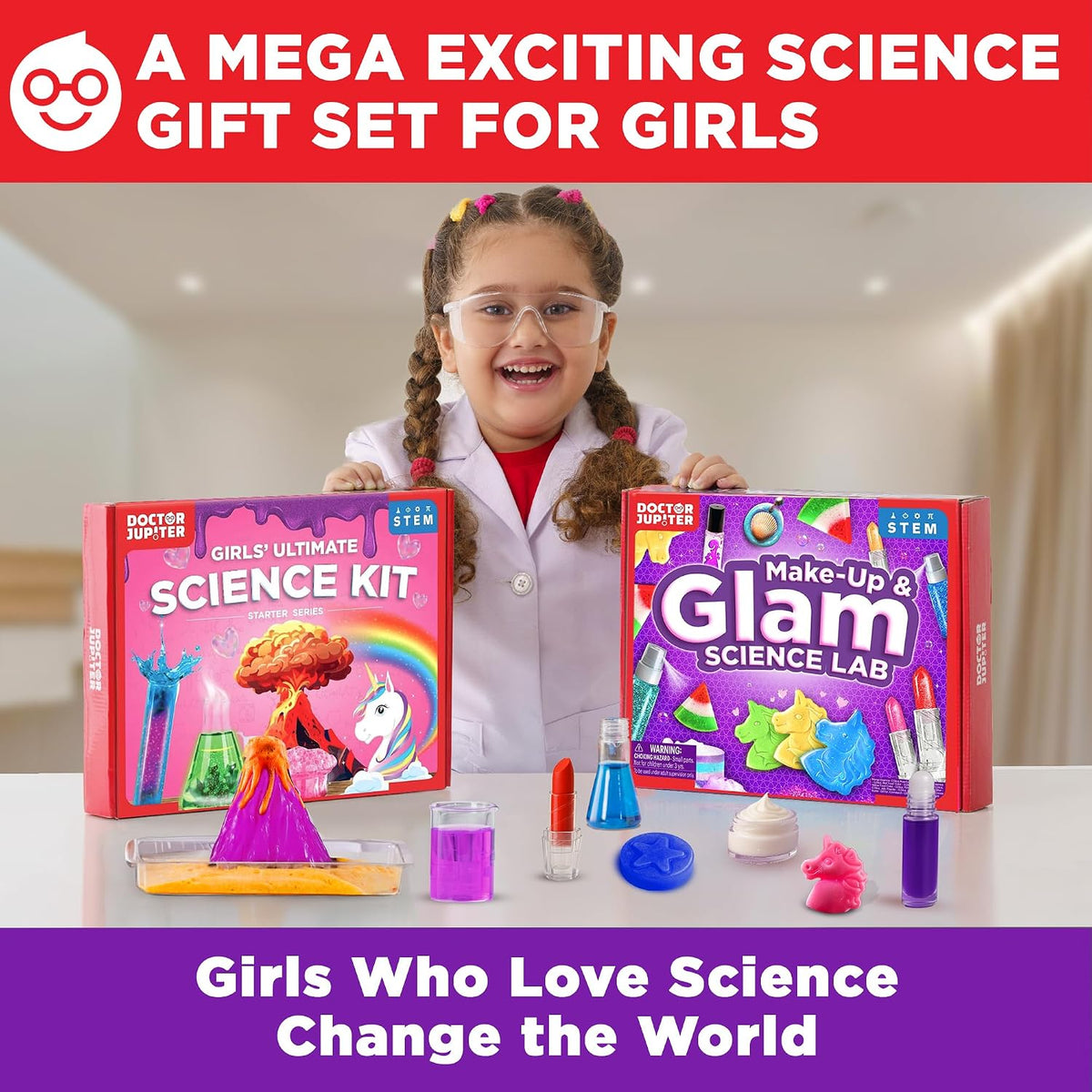 Doctor Jupiter Girls' First Science Experiments Kit for Kids Ages 4+ – Fun for Kids & Family - Mega Science Gift Set for Girls: 8+ - image 2