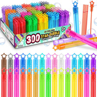 32 Pcs 8 Colors Neon Mini Star Bubble Wand - bubble blower