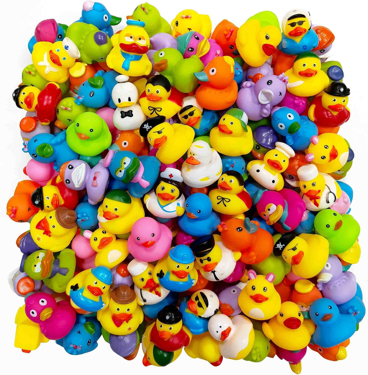 Arttyma Rubber Ducks in Bulk - 50-Pack