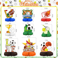 Halloween Party Decorations - Multicolor / Sports - image 2