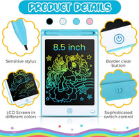 Epakh 16 pack of 8.5 inch LCD writing tablets for kids in blue, green, pink and red - view 4