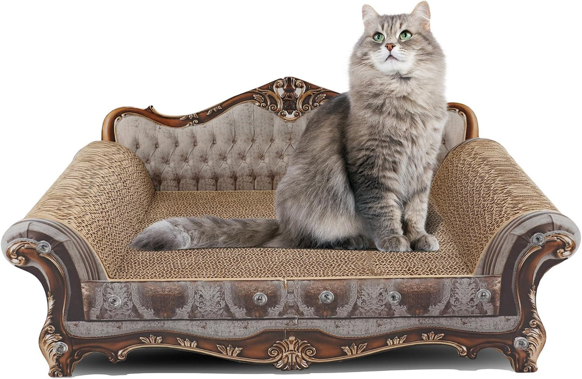 Sofa Shaped Cat Scratching Couch - 23 "L X 12.2" W X 10.6 "H