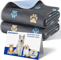 Aitmexcn Washable Pee Pads for Dogs, 24''x36'' - Colour Paws / 36*48''-2pcs - image 2