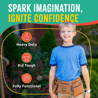 Sparkjump Kids Brown Tool Belt - Brown Tool Belt - image 3
