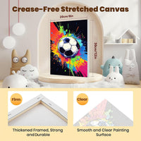 4 Pack Butterfly Paint by Number for kids Wooden Frame - BKH2202 - image 2