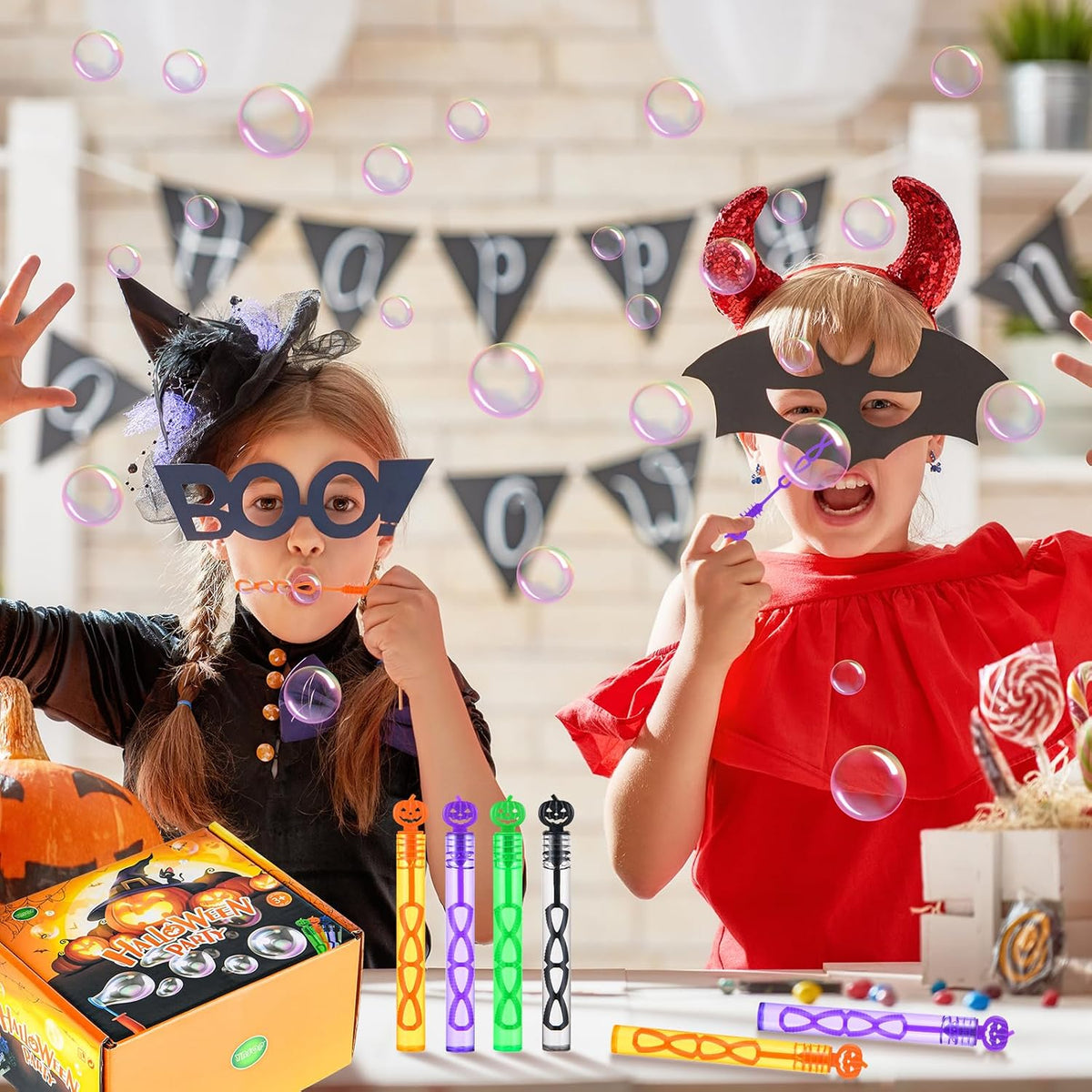 60 Pack Halloween Bubble Wands - Halloween - image 4