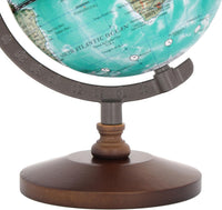 Annova Mini Antique Globe 4-inch / 10 cm - Blue - image 4