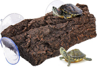 Turtle Basking Platform, Fish Tank Aquarium Tortoise Climbing Platform with 3 Suction Cups, Baby - image 4