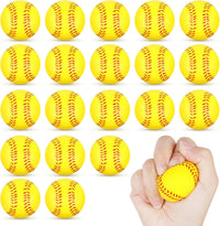 Hxezoc 20 mini baseball stress balls made of soft foam - view 2