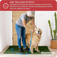 My Doggy Place Microfiber Dog Mat for Muddy Paws, 60" x 36" Chive - Non-Slip, Absorbent and Quick-Drying Dog Paw Cleaning Mat, Washer and Dryer Safe - X-Large/Runner