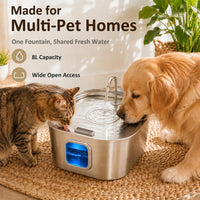 Dog Water Fountain for Large Dogs - Square Window - image 4