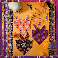 50 Pcs Halloween Dog Bandanas Bulk - 31.5 x 21.7 x 21.7 Inch / Halloween / 50 - image 2