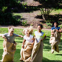 6 Pack Burlap Potato Sack Race Bags - 8 Count (Pack of 1) - image 4