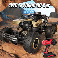 Jiakora RC Cars Remote Control Car 1:12 Off Road Truck - 6 Wheels Gold - image 3