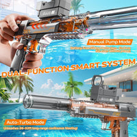 BESIBY electric water gun with transforming body, flashing lights and 400ML tank - view 31