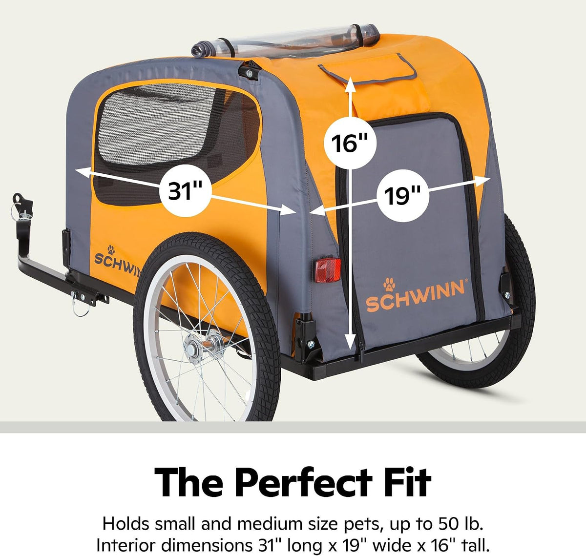 Schwinn 13-SC315 Rascal Bike Pet Trailer - image 2