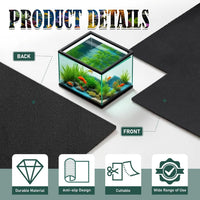 48x24 Inch Aquarium Leveling Mat - No Glue / 11.8 x 11.8 Inch - image 3