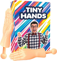 DR DINGUS Tiny Hands Original Little Small Mini Hand Stick Puppet – Fun for Kids & Family - 1 Pair