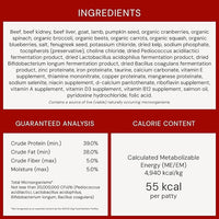 Stella & Chewy's Freeze-Dried Raw Dinner Patties - Remarkable Red Meat Blend - High Protein Grain-Free Puppy & Dog Food - Perfect For Picky Eaters - 14 oz