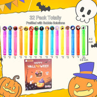 ritastar 32 mini bubble wands with Halloween designs in a gift box - view 18