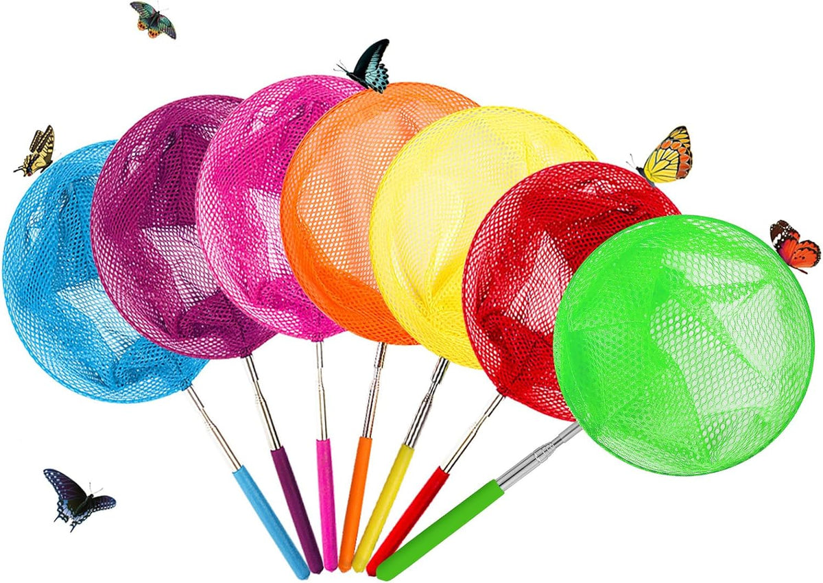 Kids Telescopic Butterfly Fishing Nets for Kids Catching Insect Net - 5 Pack-3