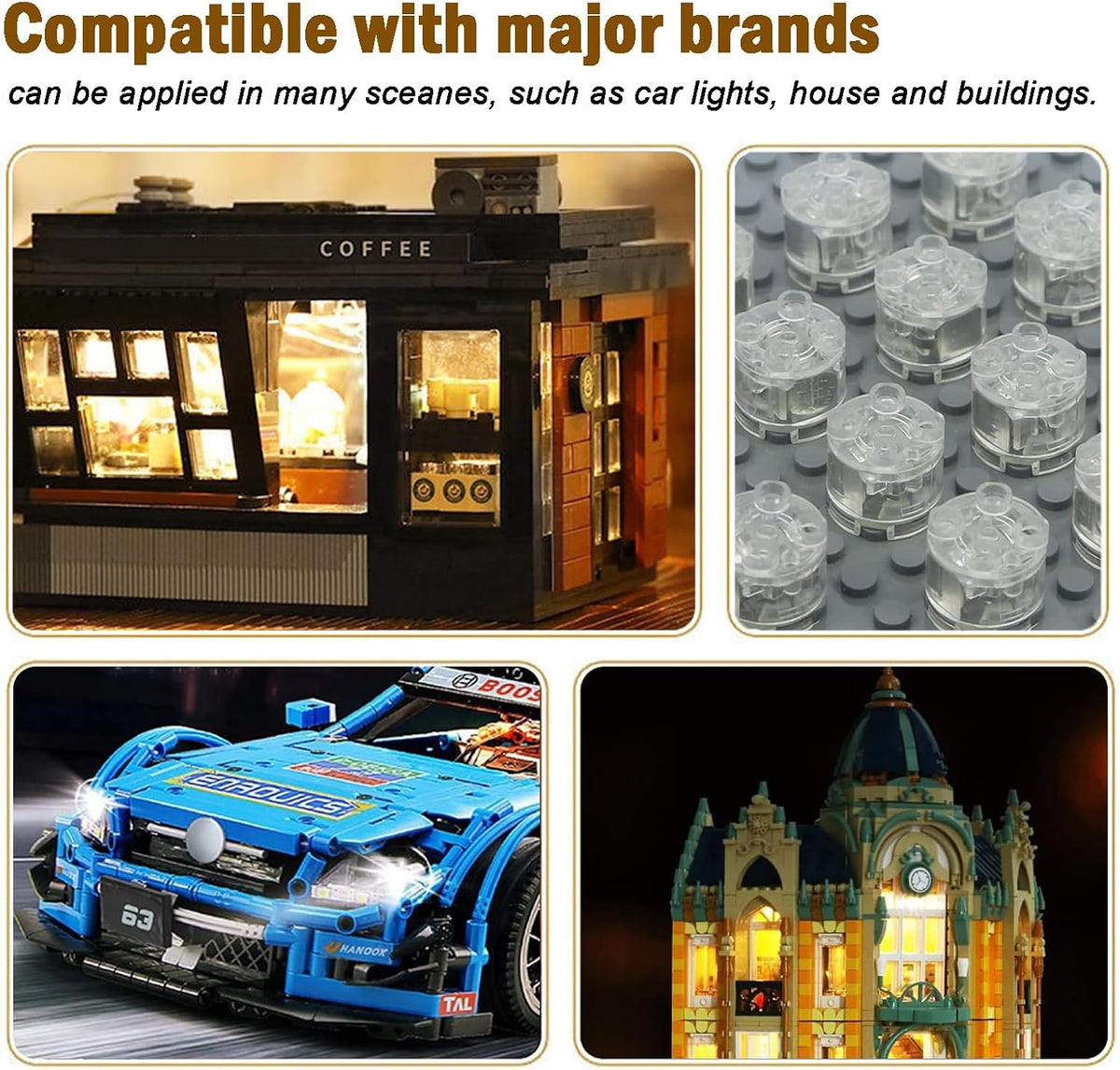 Light Up Bricks Accessories Kits - 2x2 Round - image 2