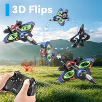 4DRC V32 Foam Remote Control Airplanes RC Planes for Kids Adults - Blue-2 Batteries - image 2