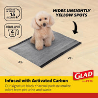 Glad for Pets, Activated Carbon Disposable, Dog Pee Pads - Large / 200.0 - image 2