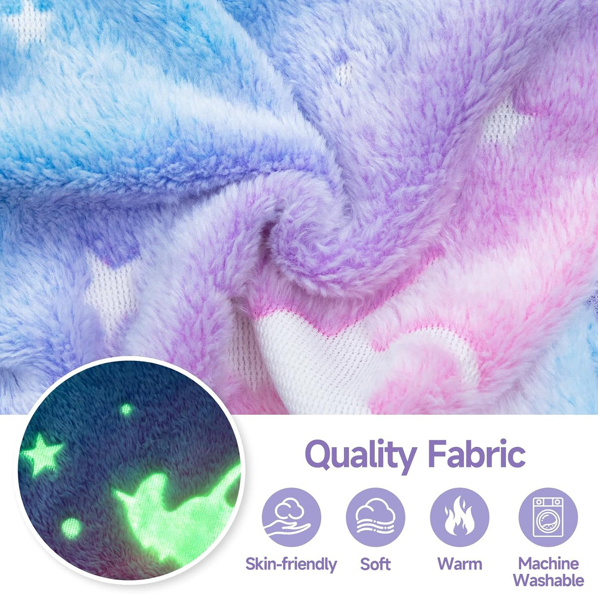 Cow Dog Sweater, Dog Winter Clothes for Small Medium Dogs Girl Boy Fleece Pet Pajamas for Winter - Glows in the dark / Small(Weight:3.5-7lb, Chest:13-14.9") - image 2
