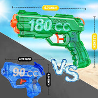 Water Gun Squirter for Kids Squirt Gun 2 Pack – Fun for Kids & Family - 2 Pack: Pink+Green - image 2