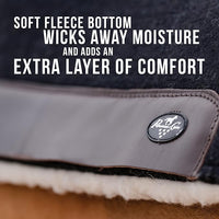 Professional's Choice 100% Steam-Pressed Wool Felt Saddle pad