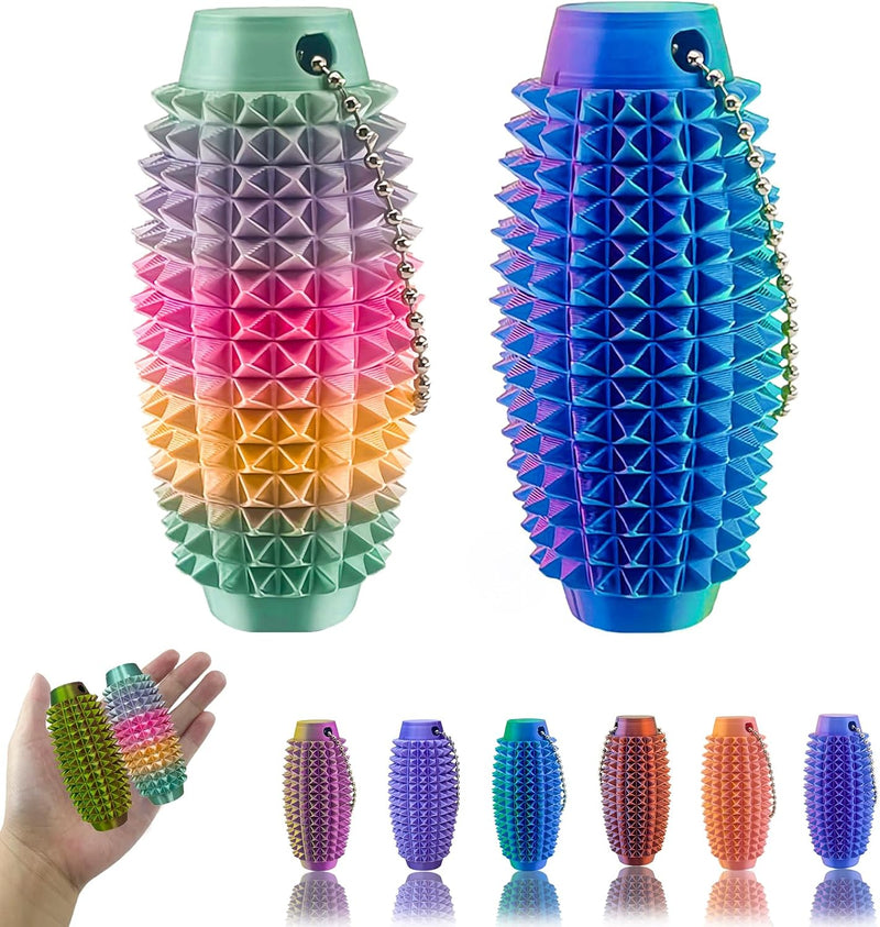 Little Ouchies Fidget, Spiky Fidget Toys - Rainbow + Colorful