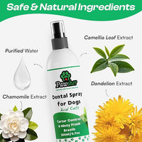 Dog Breath Freshener, Helps Promote Gum Health, Cats & Dogs Plaque and Tartar Remover, Instant Fresh Breath for Dogs & Cats, 6.7 oz