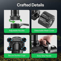 VIVOSUN 4500 GPH Submersible Water Pump, 220W Pond Pump, Ultra Quiet Aquarium Pump with 19FT. Lift Height for Pond Waterfall, Fish Tank, Statuary, or Hydroponics
