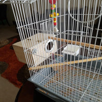 Transparent Parakeet Nesting Box - S: 7.67"x4.72"x4.72": - image 2