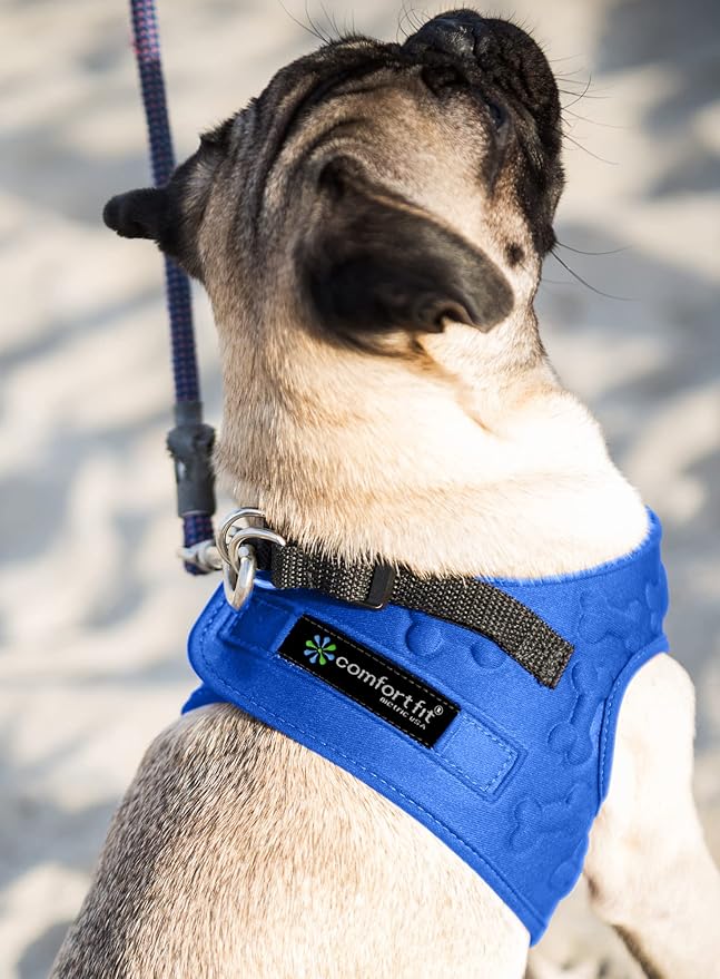 Comfort fit All Weather Step-in Dog Harness - Adjustable Small Dog Harness Medium Sized Dogs - Soft Padded Easy Walk Dog Vest Harnesses