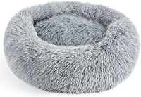 Hoewina Dog & Cat Bed for Indoor Cats - Light Grey / 32.0"L x 32.0"W x 8.0"Th