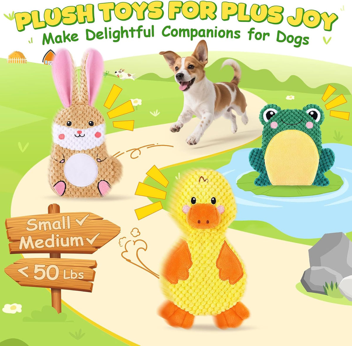 XIUGOAL Dog Toys to Keep Them Busy - image 2