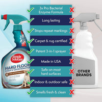 Simple Solution Hard Floor Dog Stain & Odor Remover - 32 Fl Oz (Pack of 1) - image 3