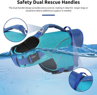Queenmore Dog Life Jacket with Front Float - X-Large / Blue - image 4