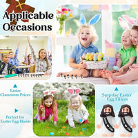 Bememo 25 mini Jesus figures in multicolor rubber, little figurines in robes - view 28