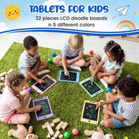 Zhehao LCD writing tablets for kids, 32 colorful 8.5 inch erasable doodle boards - view 27