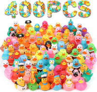 DMSKY 52 Pcs Halloween Rubber Ducks in Bulk, Assorted Styles – Fun for Kids & Family - Pack of 400