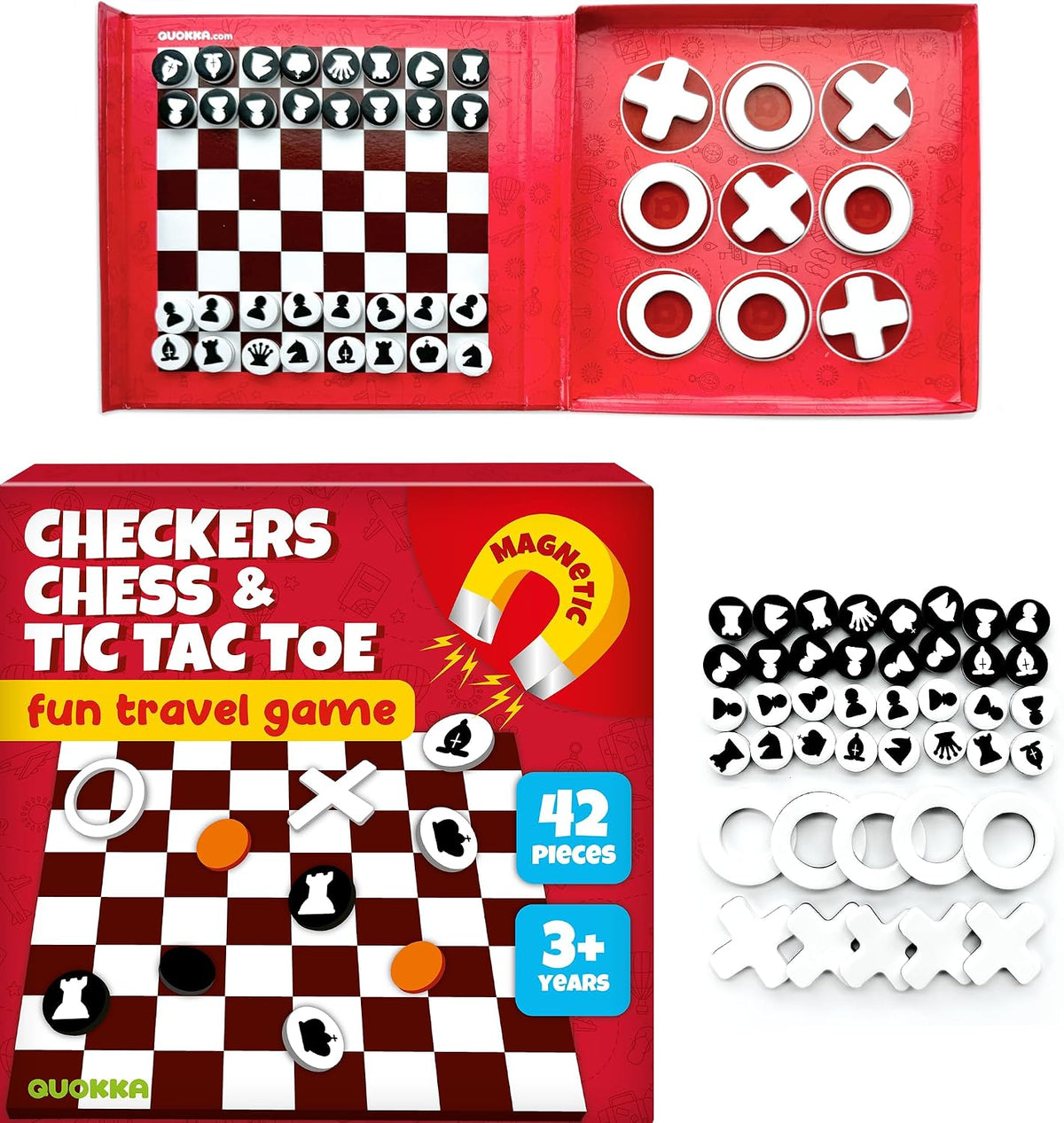 Magnetic Puzzles for Toddlers 3-5 - Chess Magnetic Puzzles