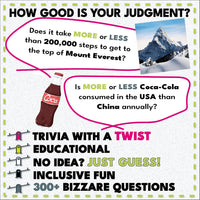 More or Less Card Game, Board Games for Adults & Teens, Age 12+ - image 3
