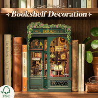 CUTEBEE Book Nook Kit, DIY Miniature House Kit for Adults - image 2