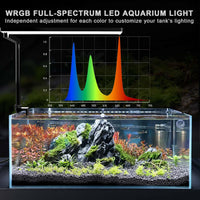FZONE Solo Series Nano Aquarium Light for Freshwater and Planted Tanks – Essentials for Fish - White-Fresh - image 2