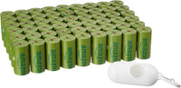 Amazon Basics Premium Leak Proof Dog Poop Bags with Dispenser - 810 Bags