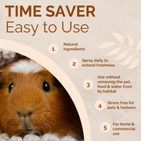 No Scent Small Animal Guinea Pig Cage Cleaner - 8 Fl Oz (Pack of 1) - image 4