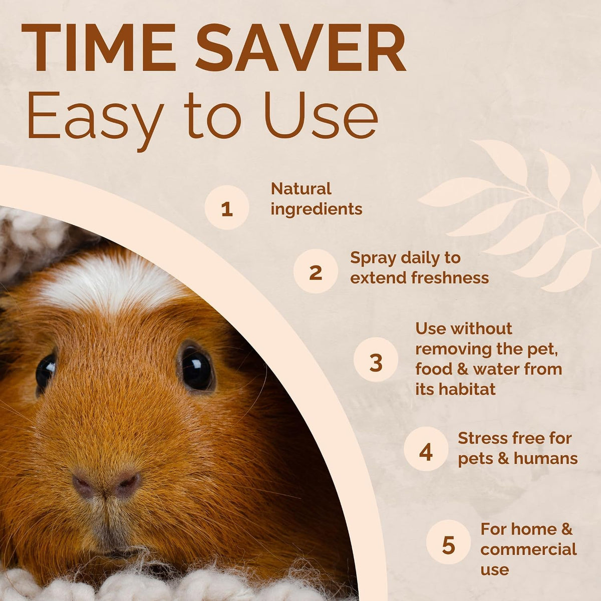 No Scent Small Animal Guinea Pig Cage Cleaner - 8 Fl Oz (Pack of 1) - image 4